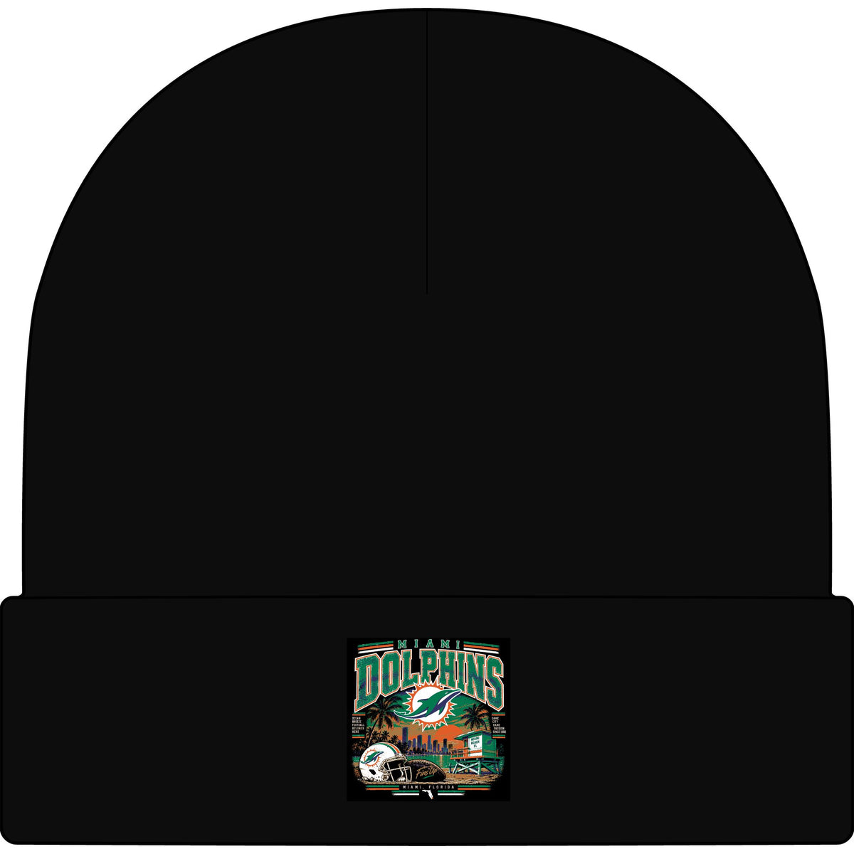 Miami Dolphins Paradise - AS Colour 1107 Cuff Beanie