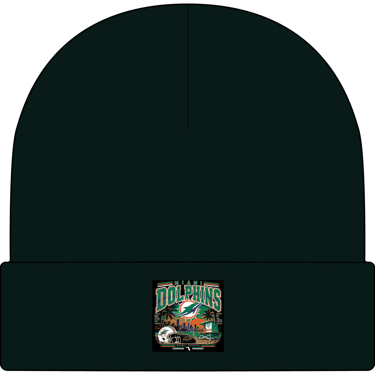 Miami Dolphins Paradise - AS Colour 1107 Cuff Beanie