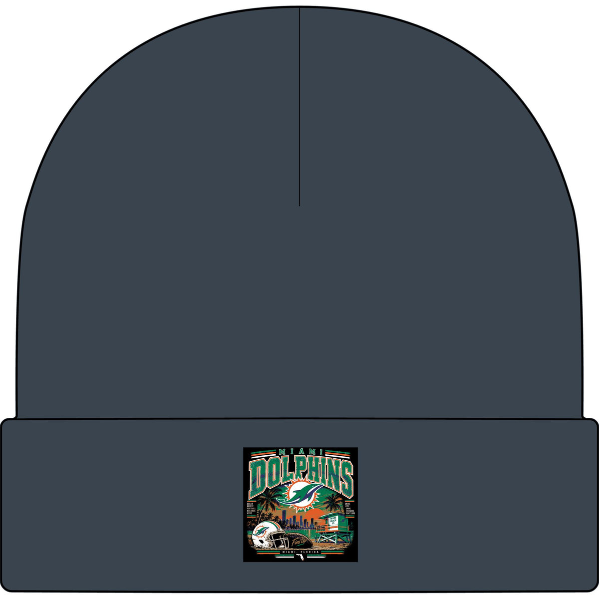 Miami Dolphins Paradise - AS Colour 1107 Cuff Beanie