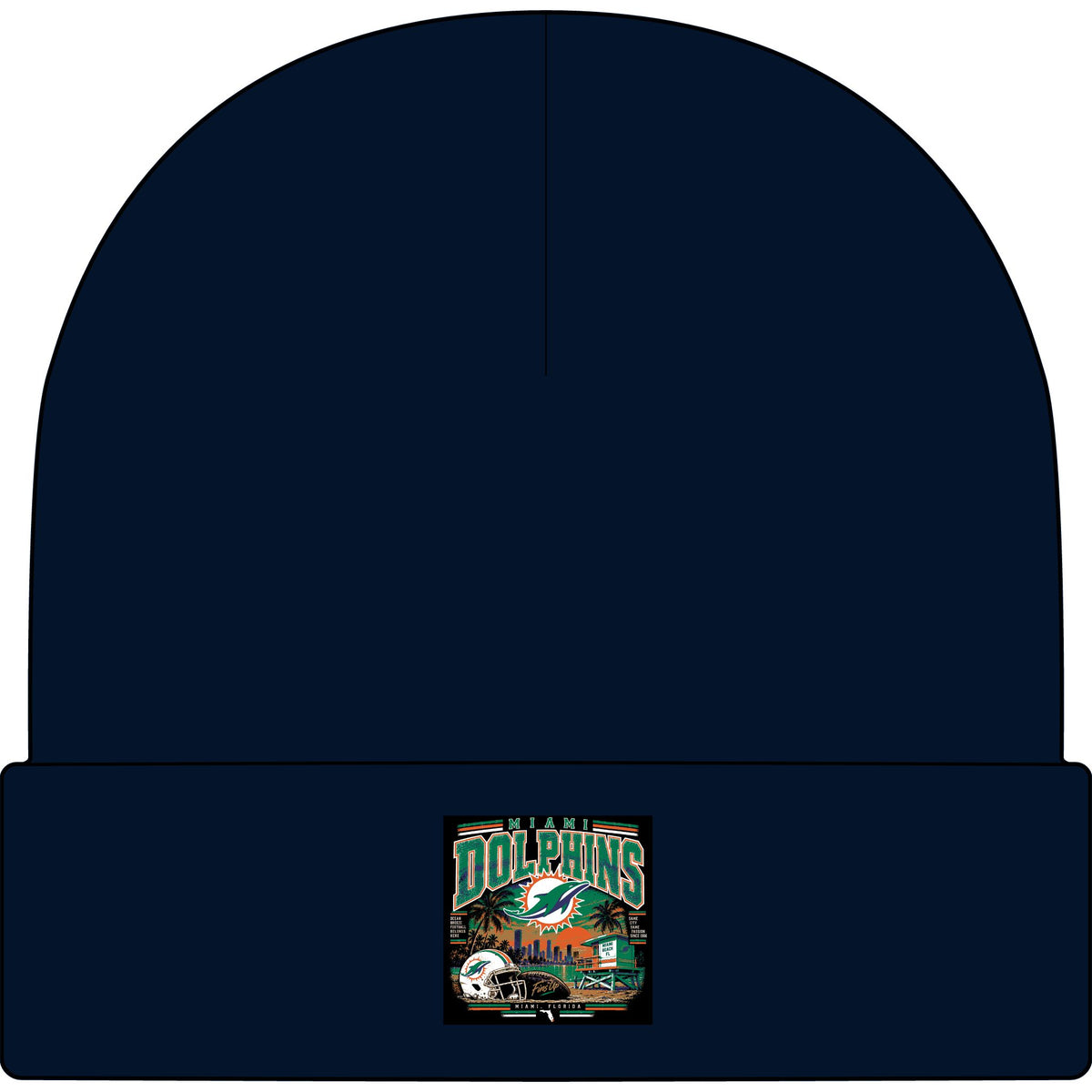 Miami Dolphins Paradise - AS Colour 1107 Cuff Beanie