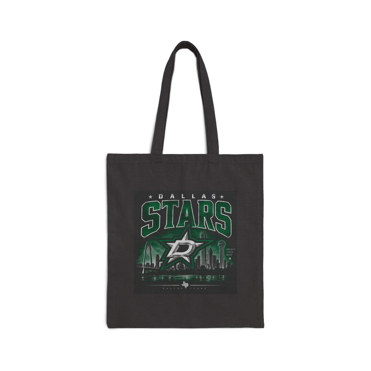 Dallas Stars Skyline Tee - Canvas Tote