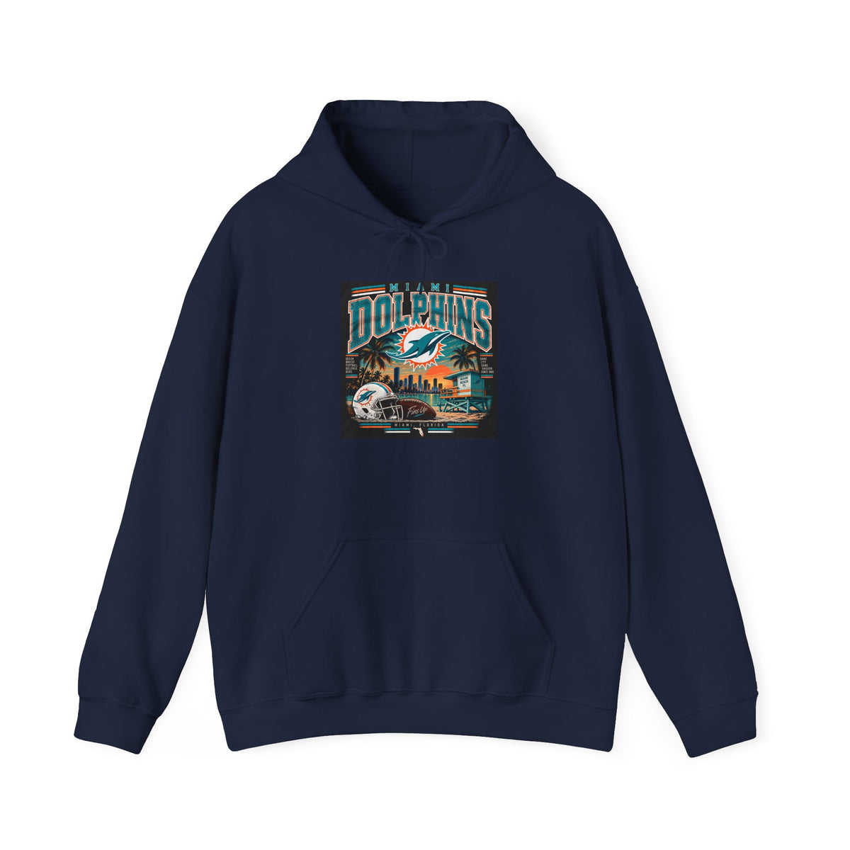 Miami Dolphins Paradise - Hoodie