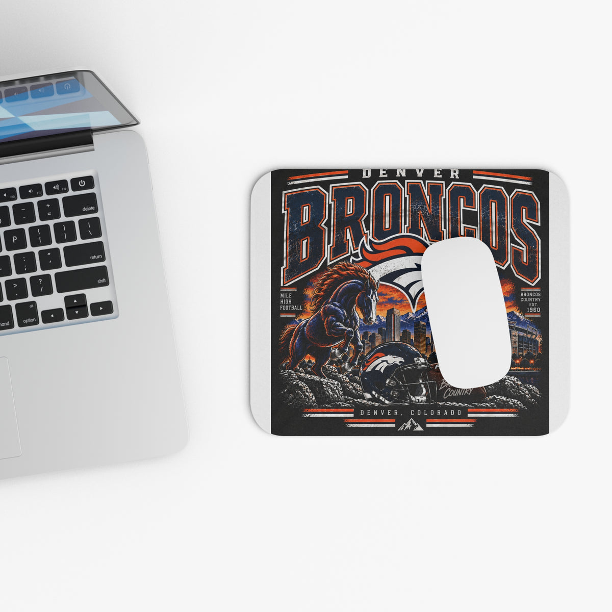 Denver Broncos Mile High Pride - Mouse Pad