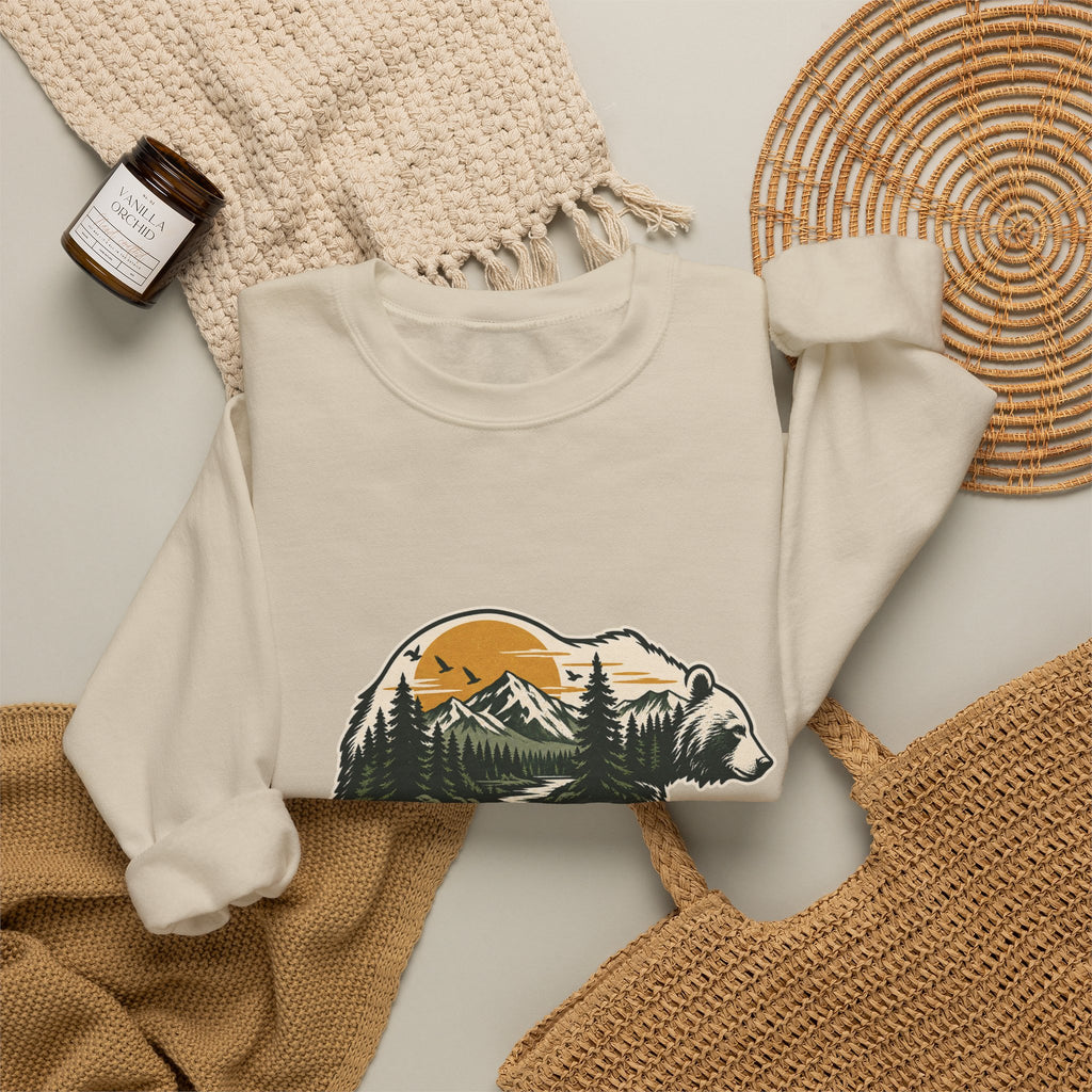 Explore More Bear - Crewneck Sweatshirt