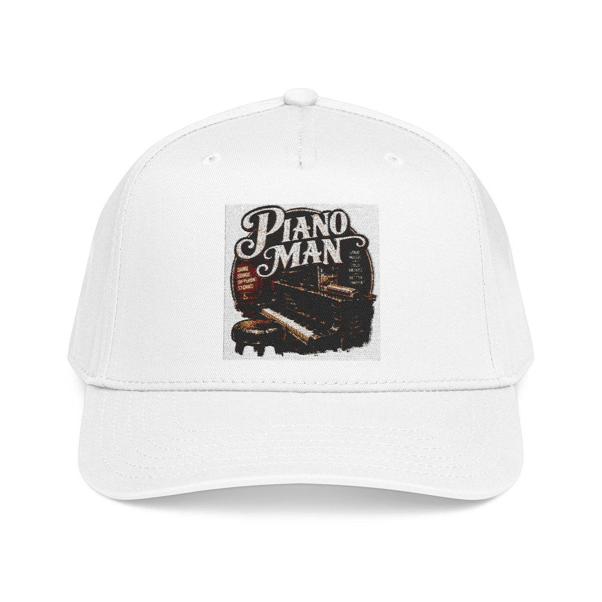 Piano Man Retro Bar - OTTO Baseball Hat