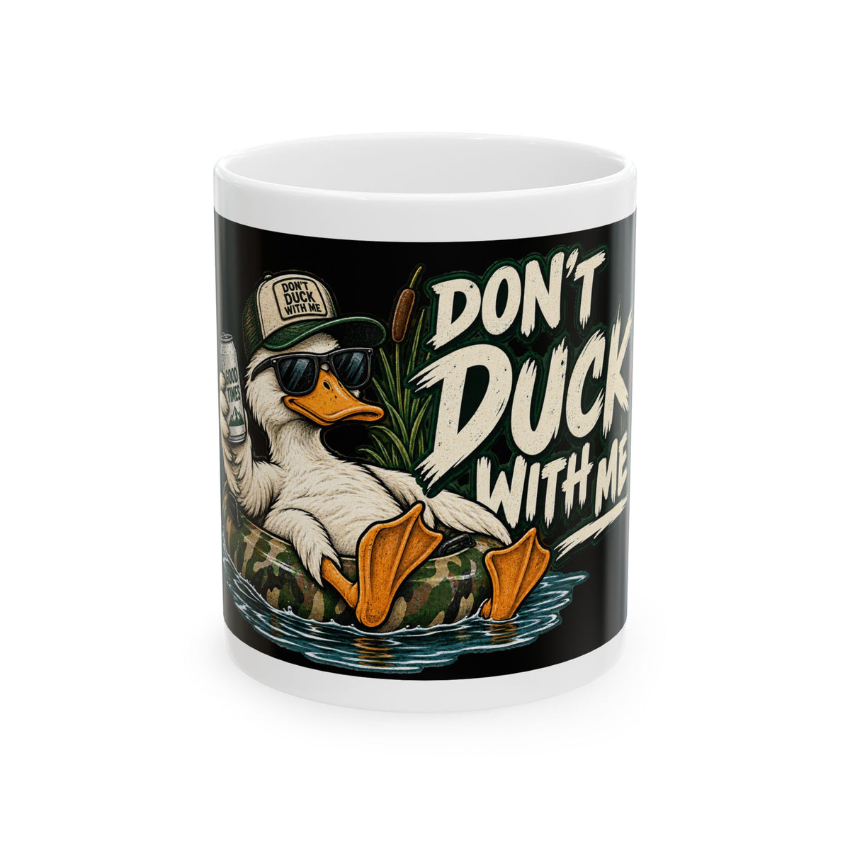 Duck With Me Camo - Ceramic Mug 11oz and 15oz