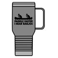 Paddle Faster Banjos - 20oz Insulated Mug