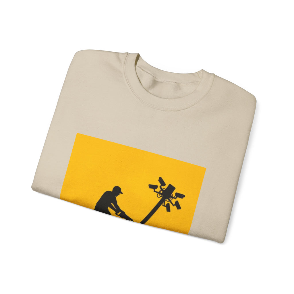 Surveillance Sabotage Tee - Crewneck Sweatshirt