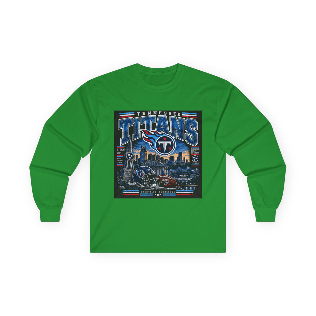 Tennessee Titans Nashville Pride - Unisex Ultra Cotton Long Sleeve Tee