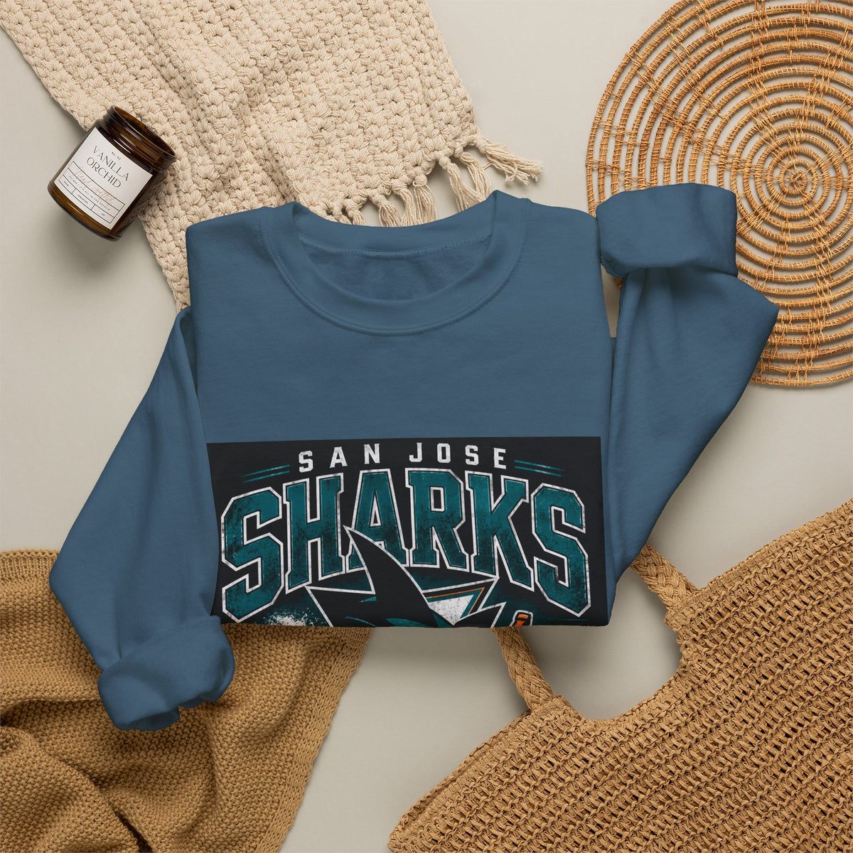 San Jose Sharks - Crewneck Sweatshirt