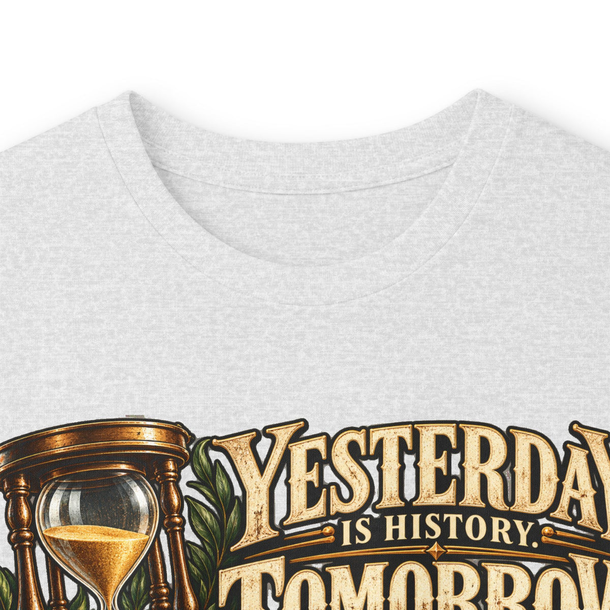 Yesterday Tomorrow Today - Transparent - Unisex Ultra Cotton Long Sleeve Tee