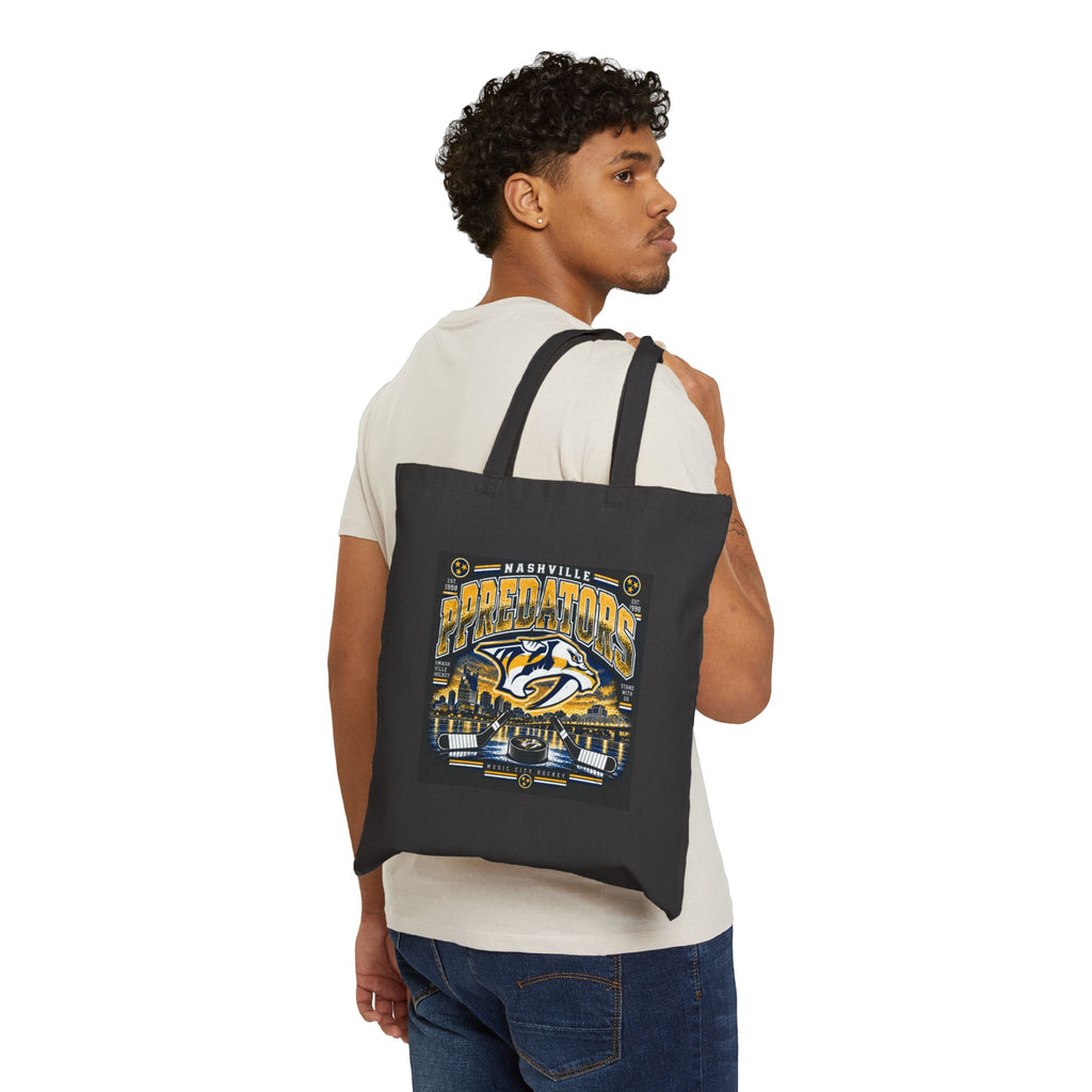 Nashville Predators Music City - Canvas Tote