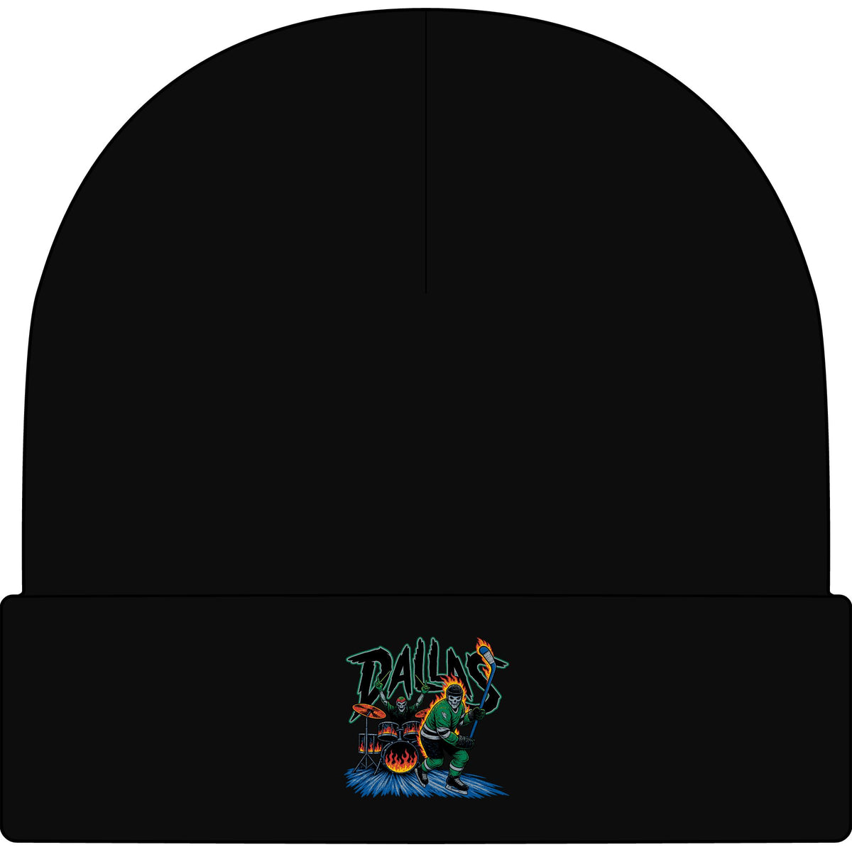 Dallas Stars Skeleton - AS Colour 1107 Cuff Beanie