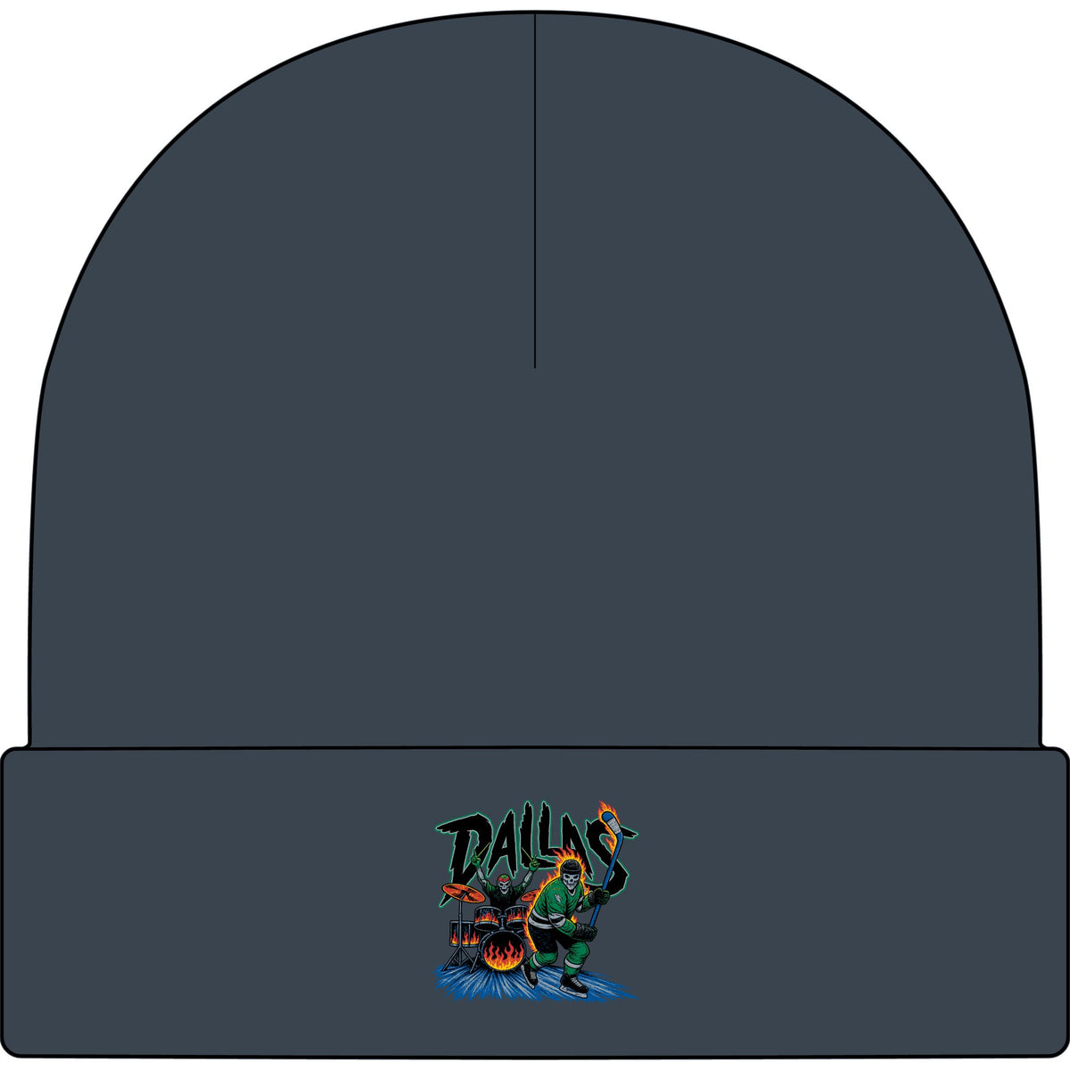 Dallas Stars Skeleton - AS Colour 1107 Cuff Beanie