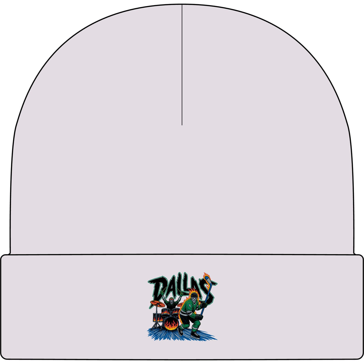 Dallas Stars Skeleton - AS Colour 1107 Cuff Beanie