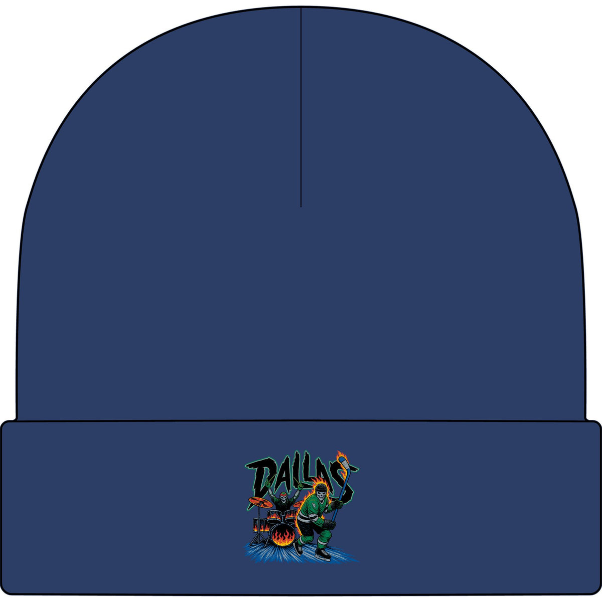 Dallas Stars Skeleton - AS Colour 1107 Cuff Beanie