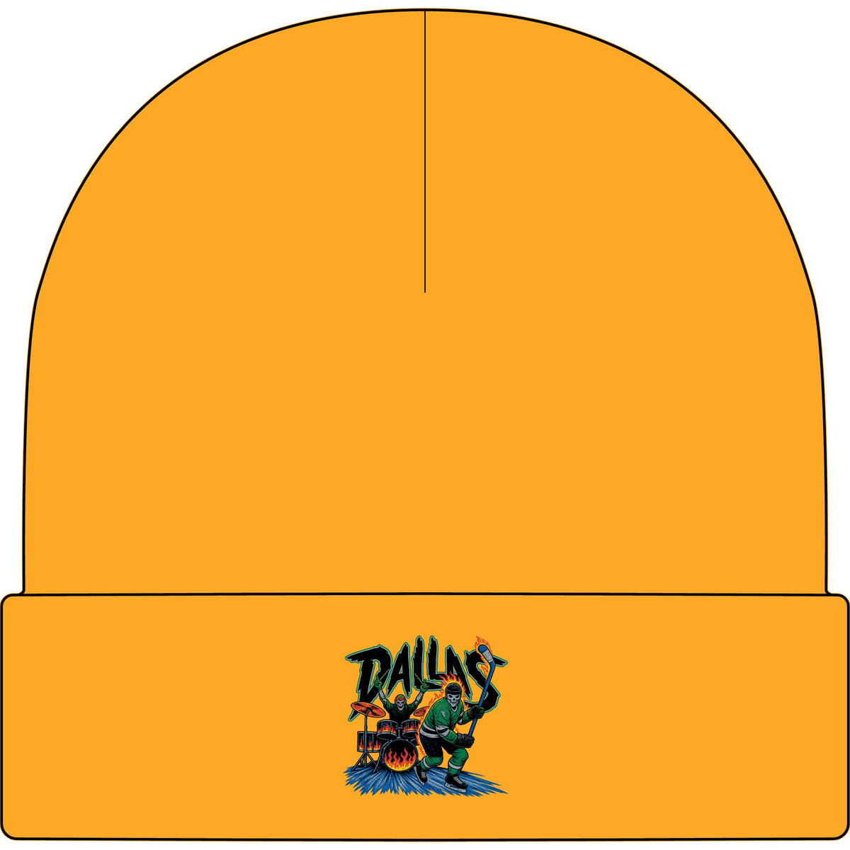 Dallas Stars Skeleton - AS Colour 1107 Cuff Beanie