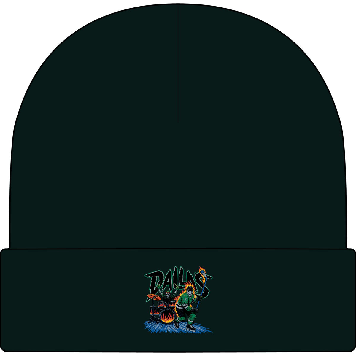 Dallas Stars Skeleton - AS Colour 1107 Cuff Beanie