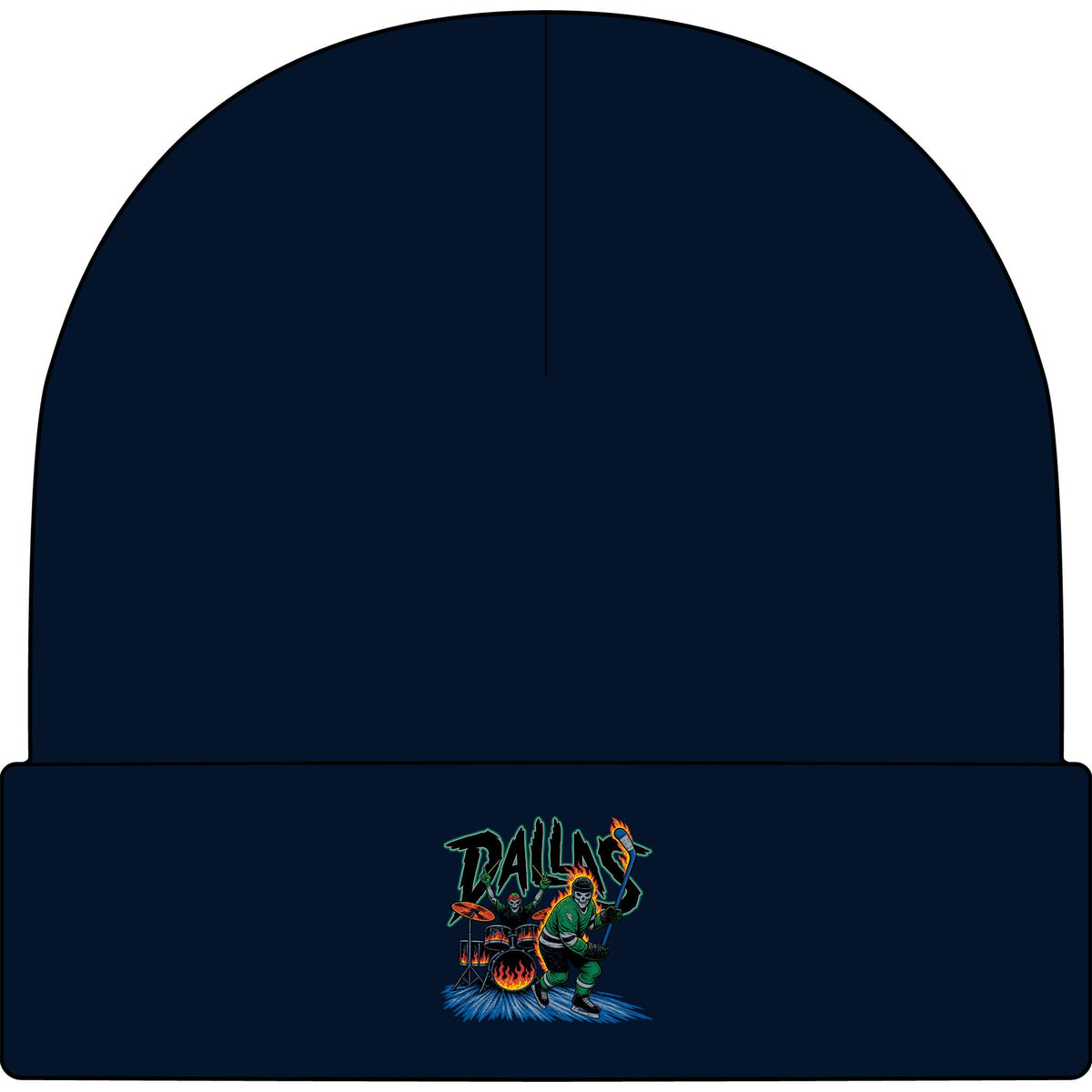 Dallas Stars Skeleton - AS Colour 1107 Cuff Beanie