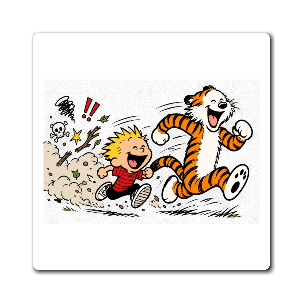 Calvin and Hobbes Adventure - Magnet