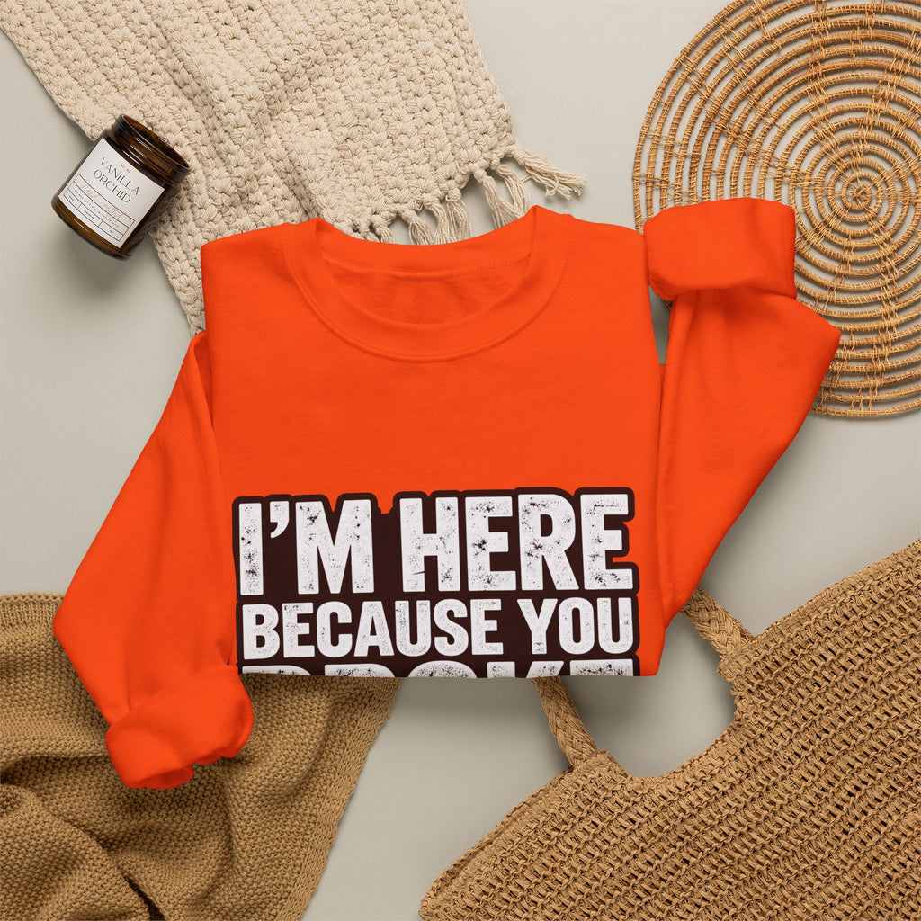 Broke Something - Crewneck Sweatshirt