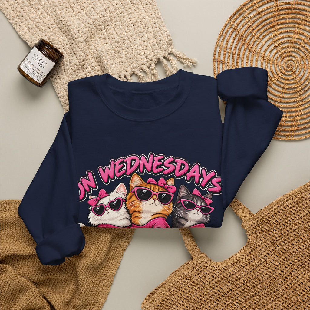 On Wednesdays We Wear Pink - Crewneck Sweatshirt