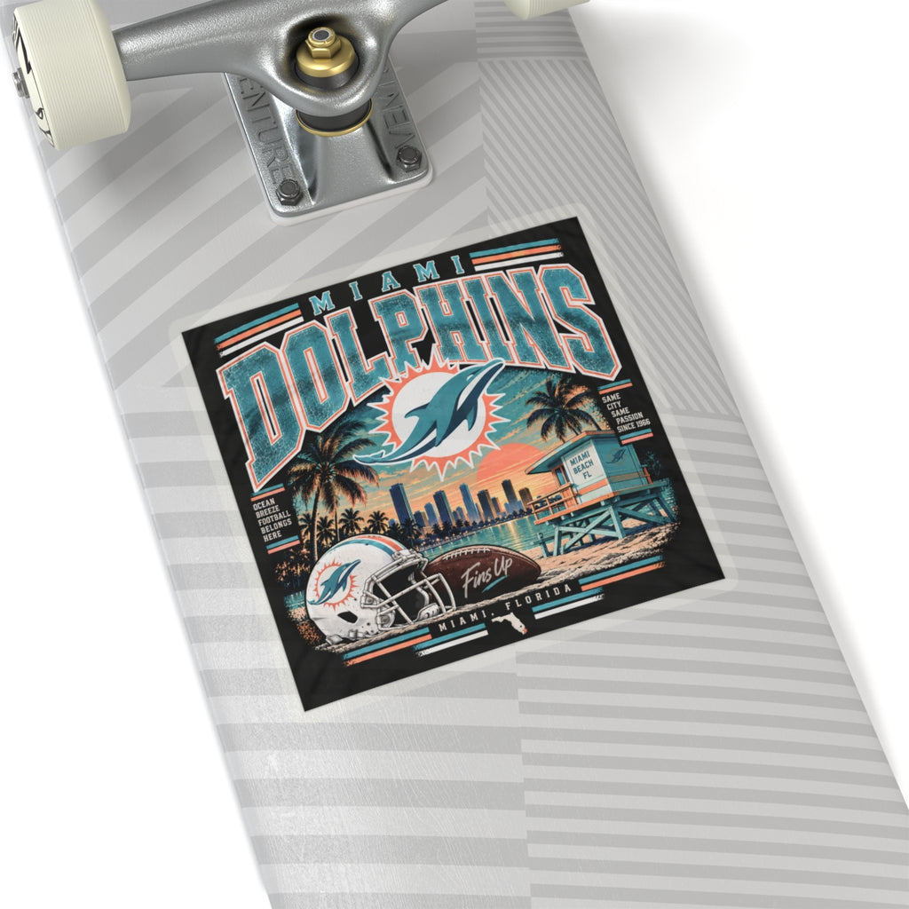 Miami Dolphins - Kiss-Cut Sticker