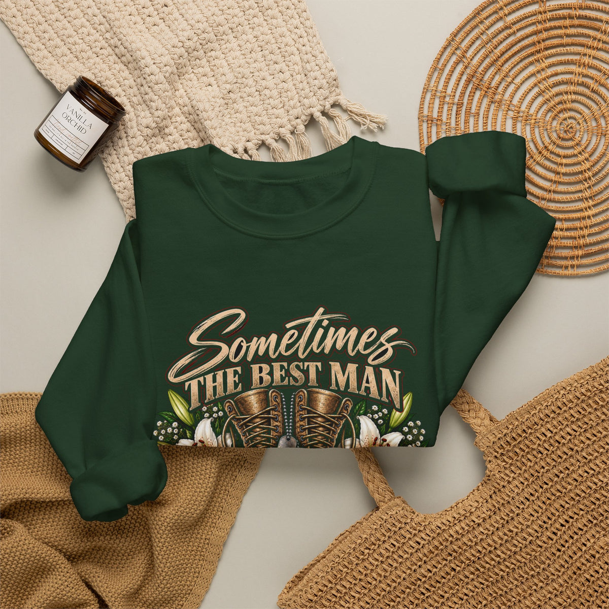 Sometimes Best Man Woman - Crewneck Sweatshirt