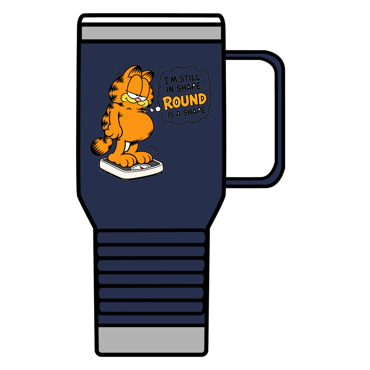 Round Shape Garfield - 20oz Insulated Mug