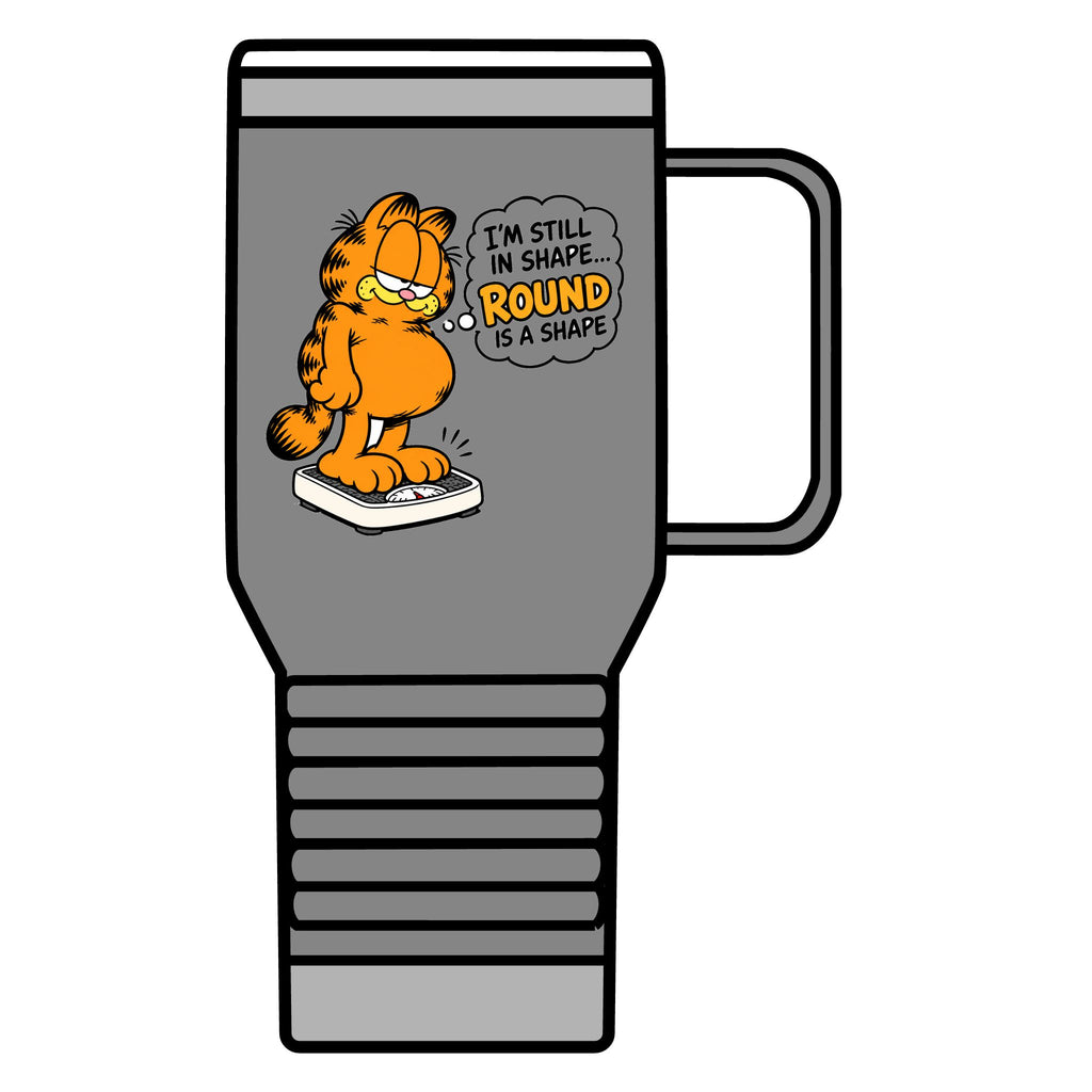 Round Shape Garfield - 20oz Insulated Mug
