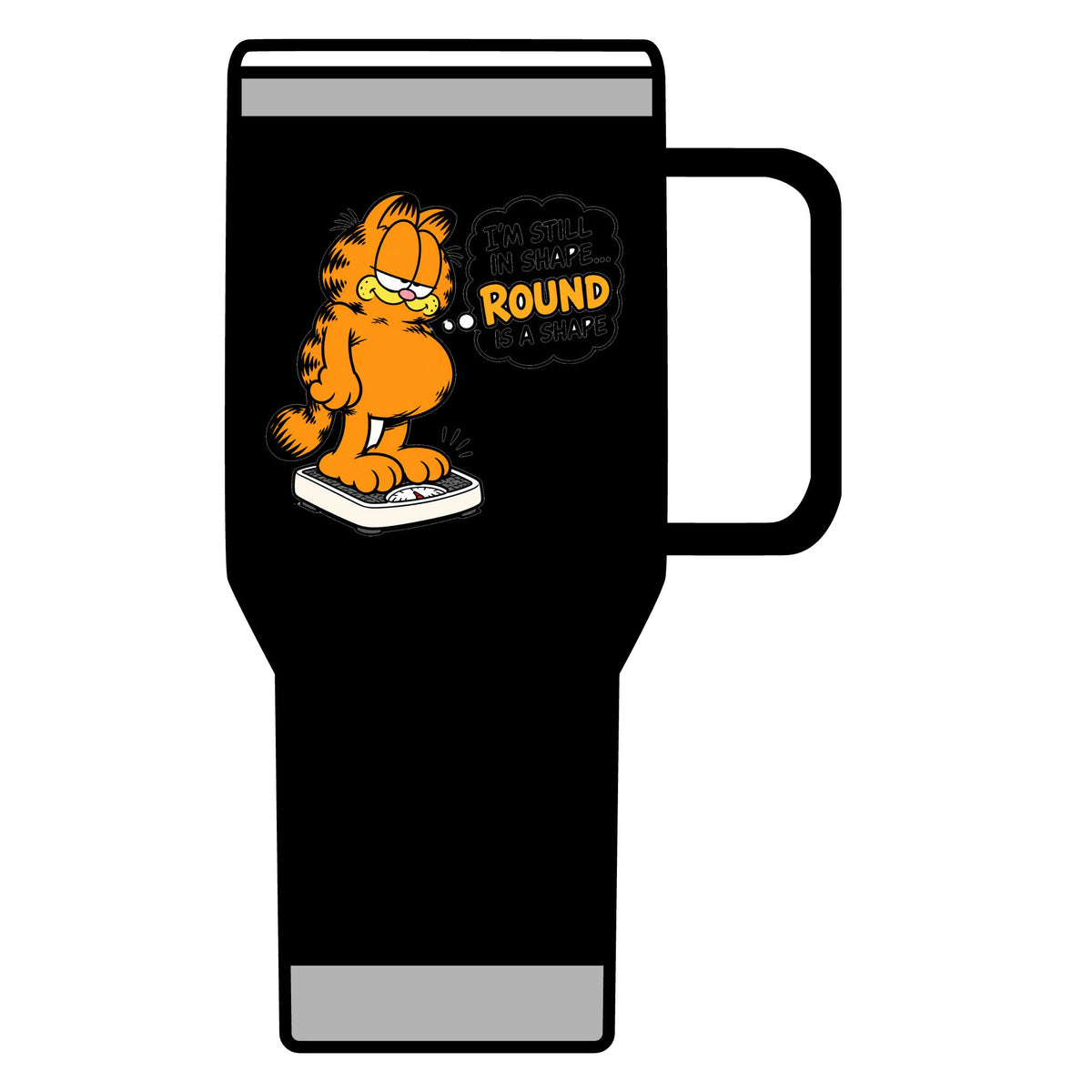Round Shape Garfield - 20oz Insulated Mug
