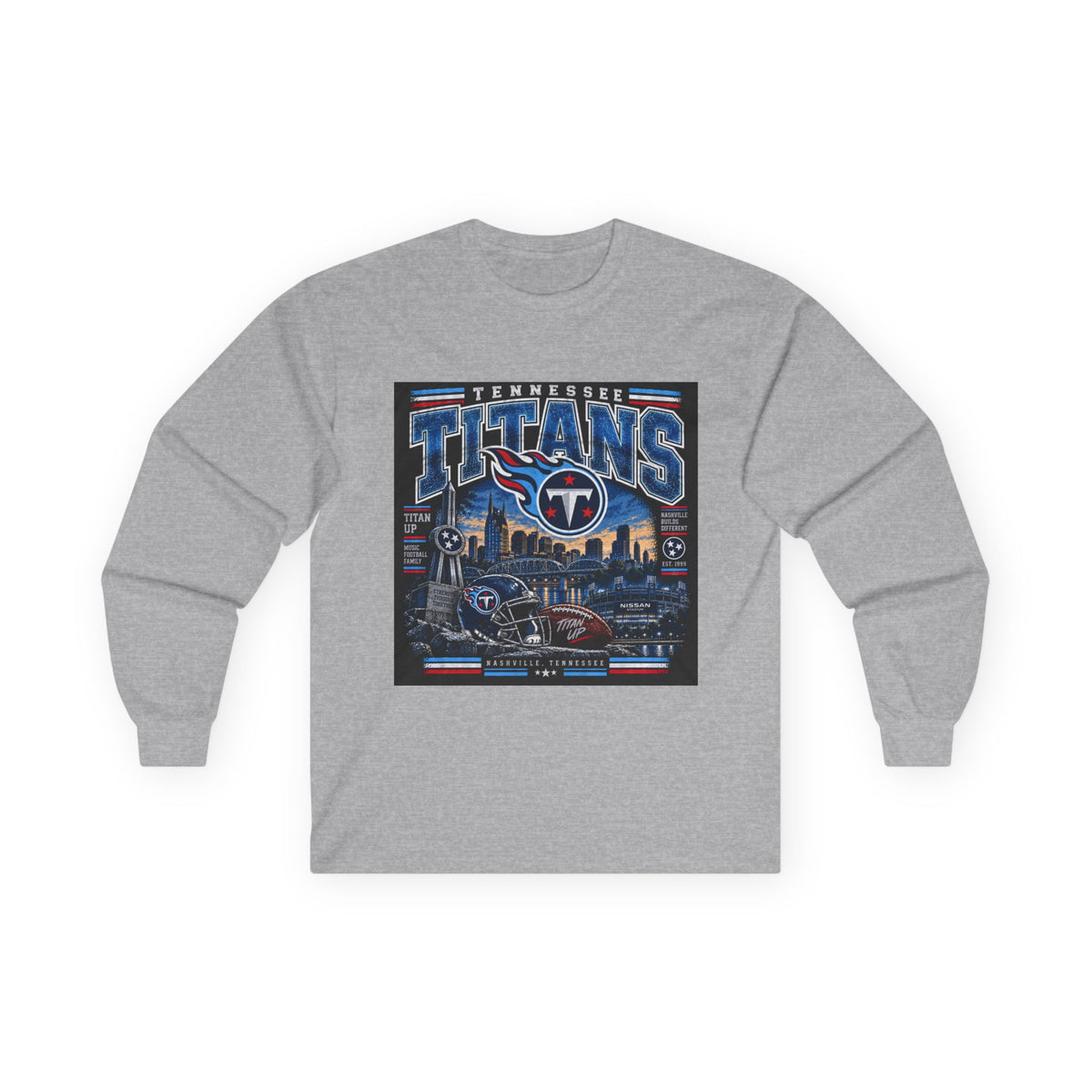 Tennessee Titans Nashville Pride - Unisex Ultra Cotton Long Sleeve Tee