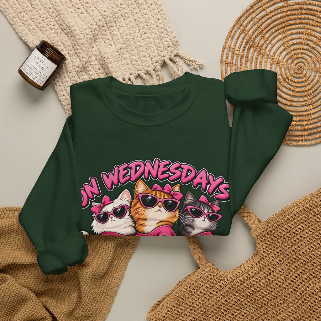 On Wednesdays We Wear Pink - Crewneck Sweatshirt
