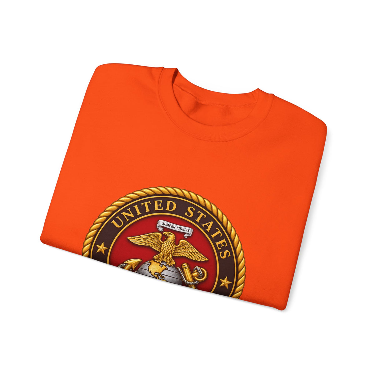 U.S. Marine Corps Emblem - Crewneck Sweatshirt