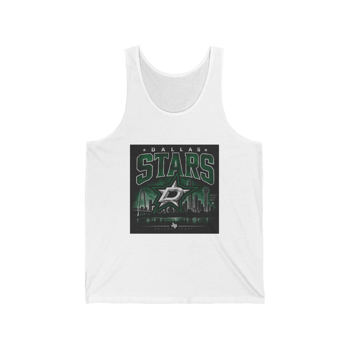 Dallas Stars Skyline Tee - Athletic Tank