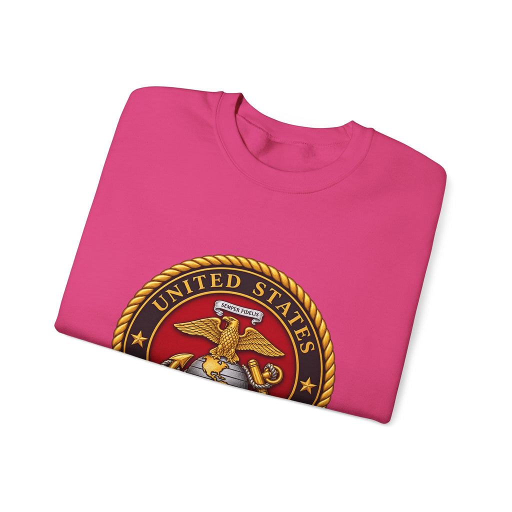 U.S. Marine Corps Emblem - Crewneck Sweatshirt