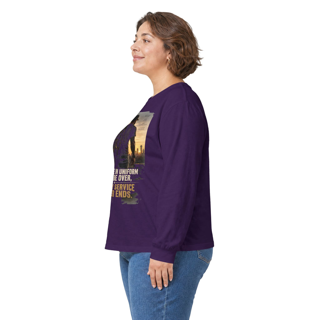 Service Never Ends - Unisex Ultra Cotton Long Sleeve Tee