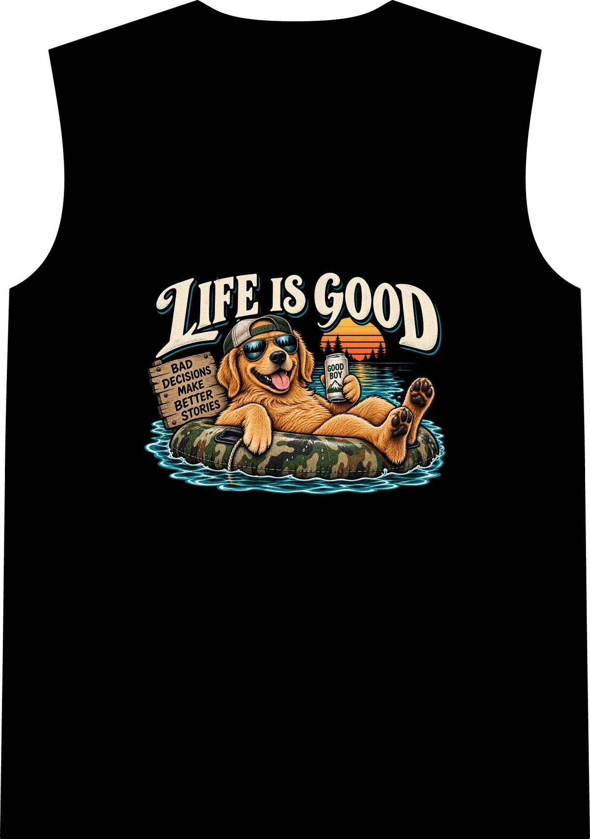 Life is Good Floatin' - Classic Tank