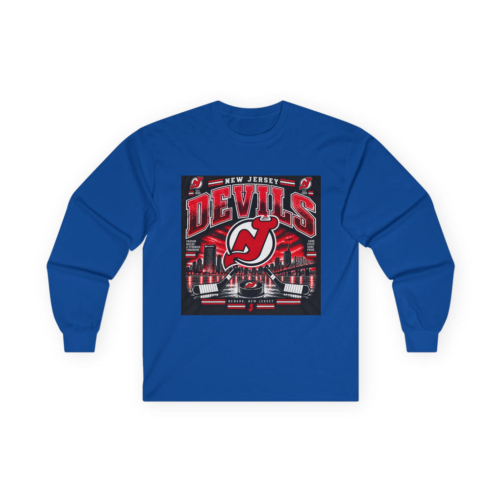 New Jersey Devils - Unisex Ultra Cotton Long Sleeve Tee