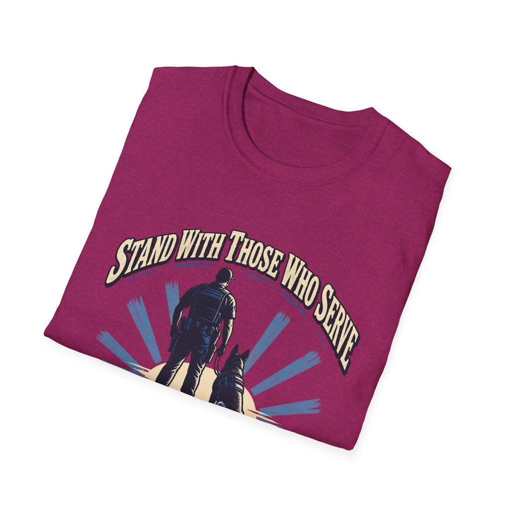 Stand With Those Who Serve Police K9 - Classic Tee