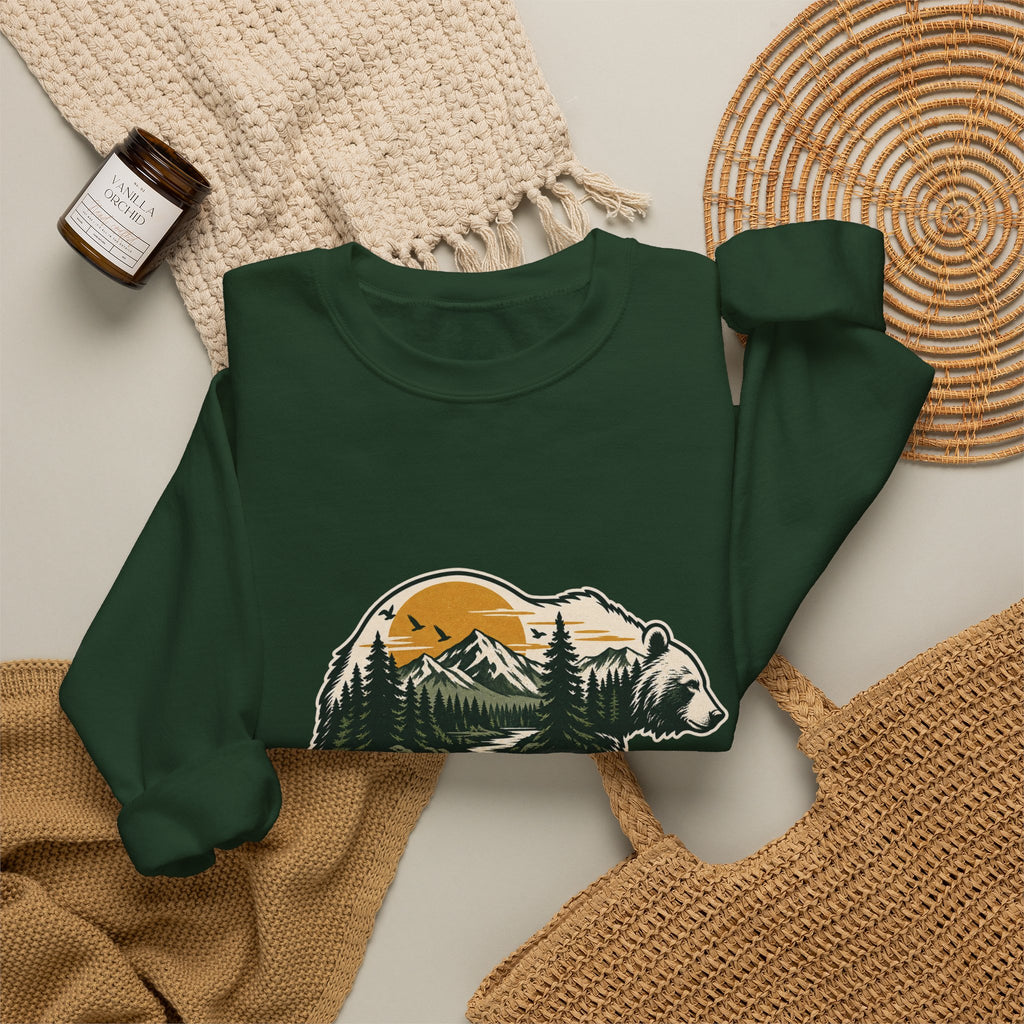 Explore More Bear - Crewneck Sweatshirt