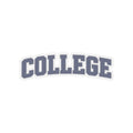 College - Kiss-Cut Sticker