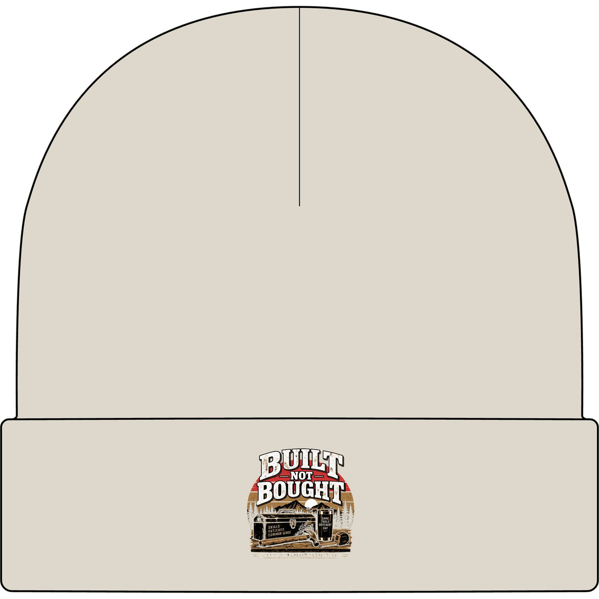 Built Not Bought - AS Colour 1107 Cuff Beanie