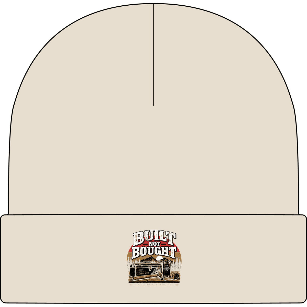Built Not Bought - AS Colour 1107 Cuff Beanie