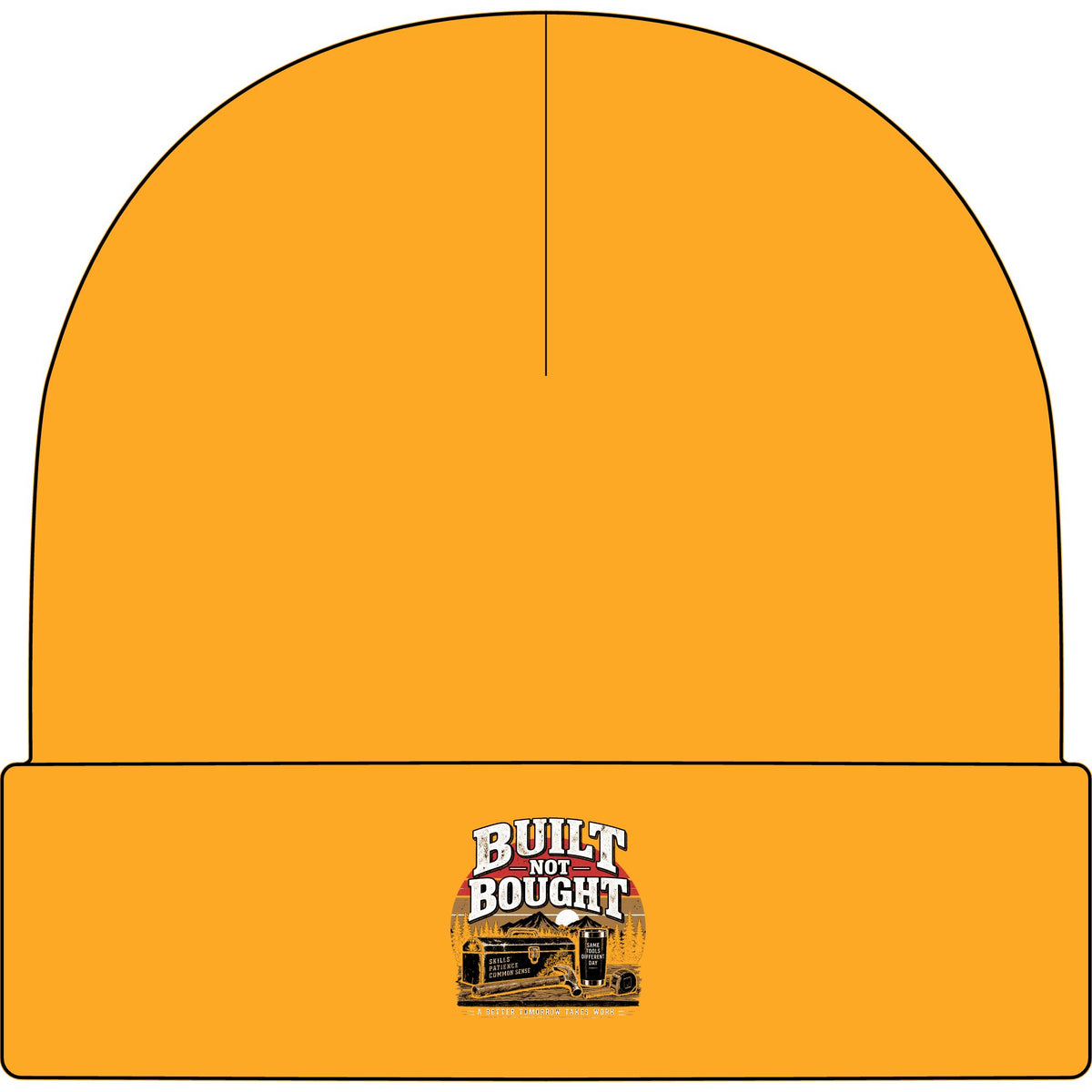 Built Not Bought - AS Colour 1107 Cuff Beanie