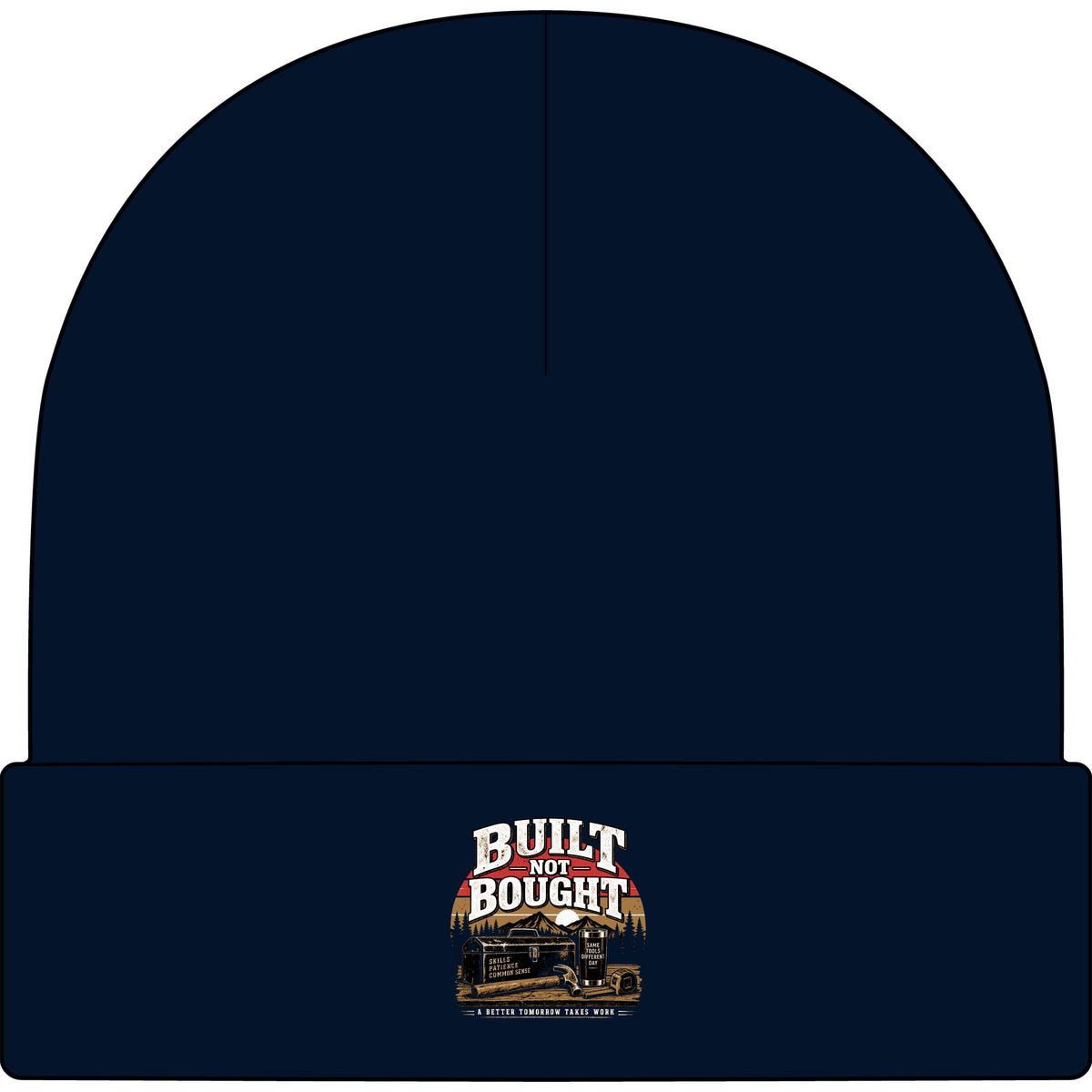 Built Not Bought - AS Colour 1107 Cuff Beanie