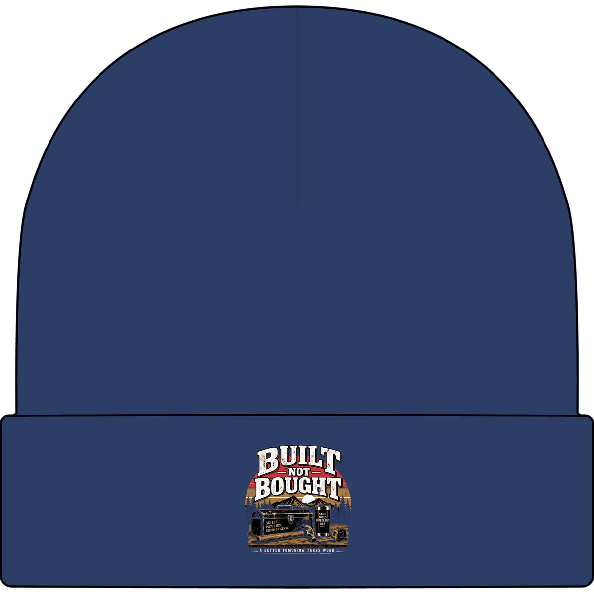 Built Not Bought - AS Colour 1107 Cuff Beanie