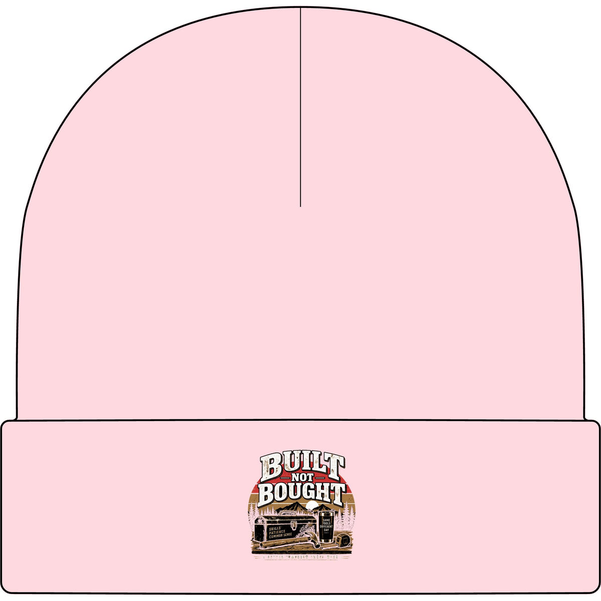 Built Not Bought - AS Colour 1107 Cuff Beanie
