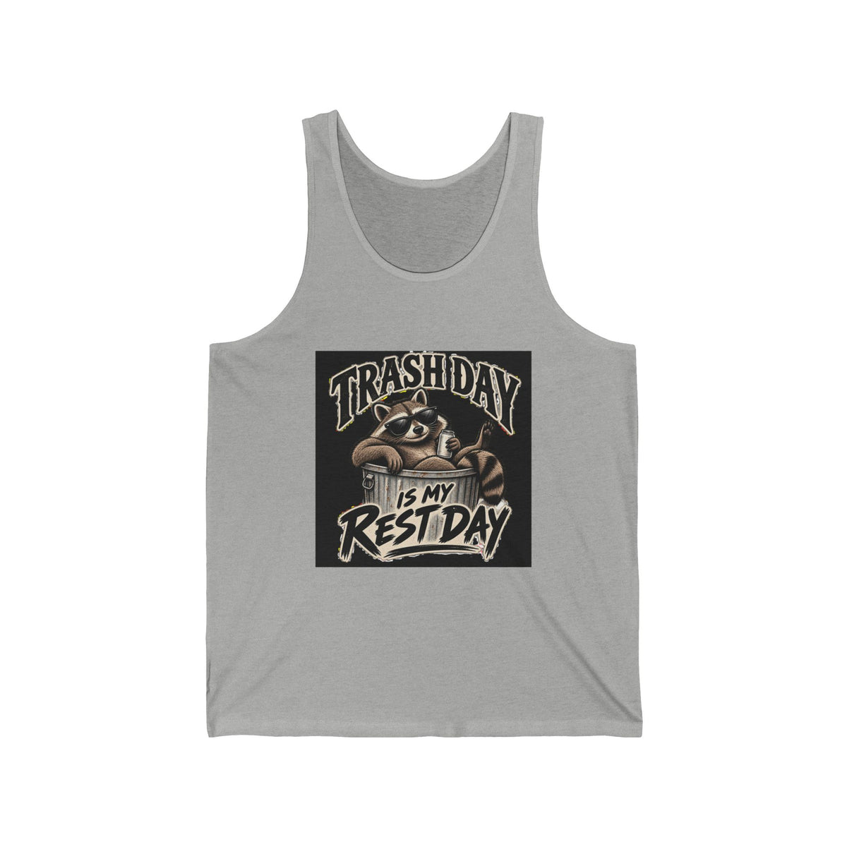 Trash Day Rest Day - Athletic Tank