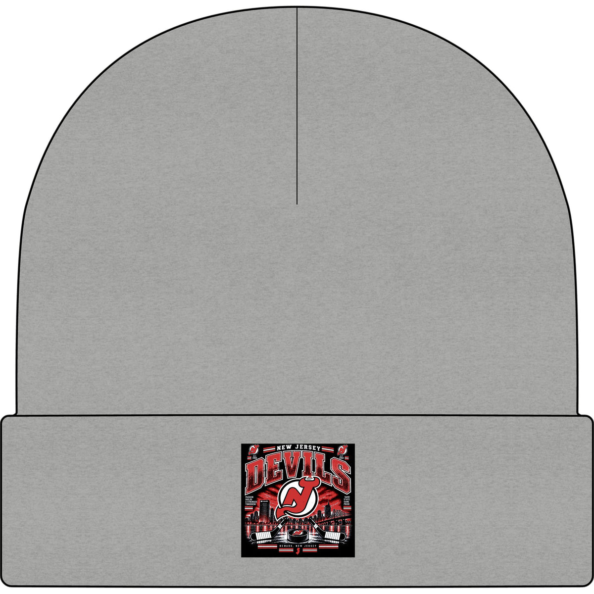 New Jersey Devils Pride - AS Colour 1107 Cuff Beanie